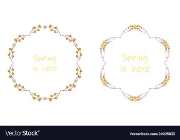 Floral setcolorful purple floral collection with vector image