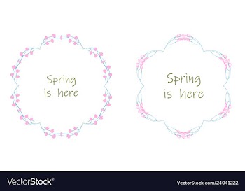 Floral setcolorful purple floral collection with vector image