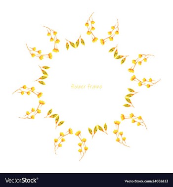 Floral setcolorful purple floral collection with vector image