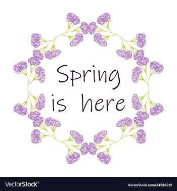 Floral setcolorful purple floral collection with vector image