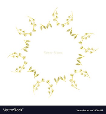 Floral setcolorful purple floral collection with vector image