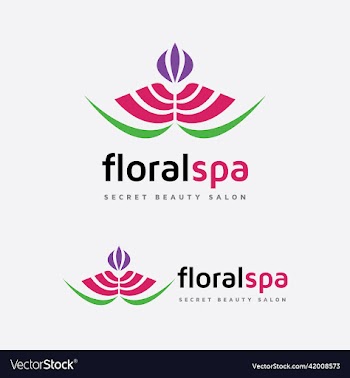 floral spa logo