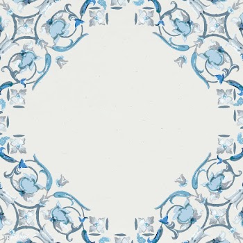 Floral square frame in navy blue vector  | Free  vector - 2279213