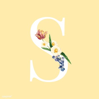 Floral styled letter R typography | Free stock vector - 564290