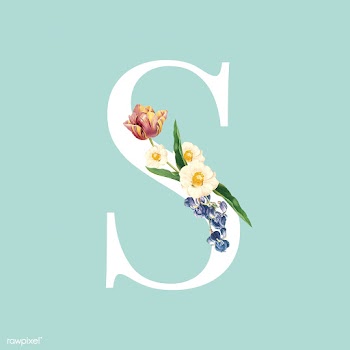 Floral styled letter R typography | Free stock vector - 564305