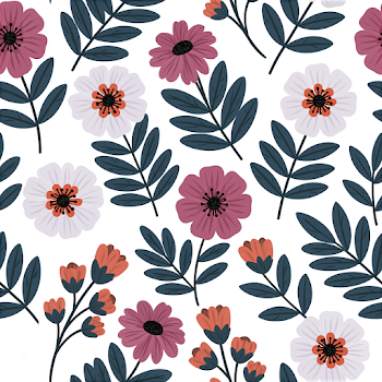 Floral Summer Seamless Pattern