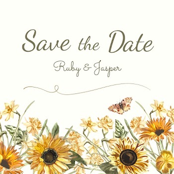 Floral themed invitation designs | Free stock vector - 501020