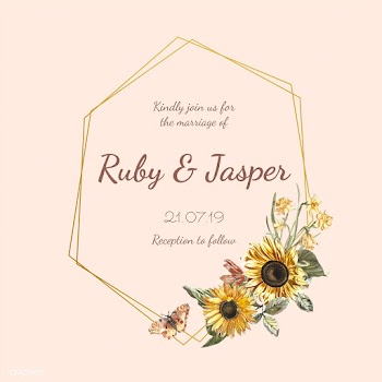 Floral themed invitation designs | Free stock vector - 501029