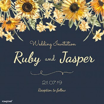 Floral themed invitation designs | Free stock vector - 501031