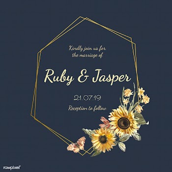 Floral themed invitation designs | Free stock vector - 501033