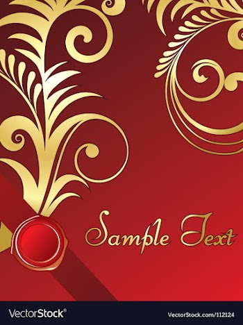 Floral vector image