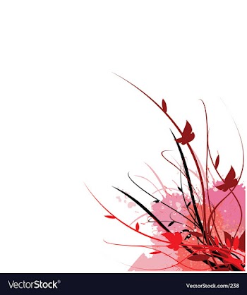 Floral vine garden vector image