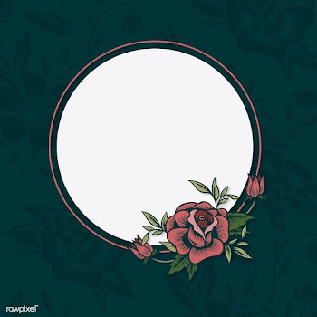 Floral vintage frame | Free stock vector - 558179
