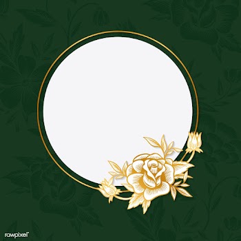 Floral vintage frame | Free stock vector - 558183