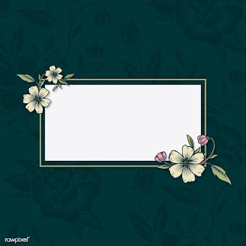 Floral vintage frame | Free stock vector - 558188