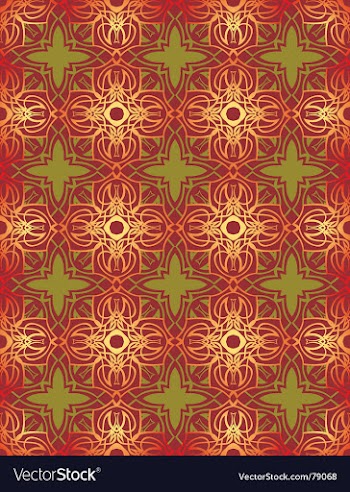 Floral wallpaper vector image