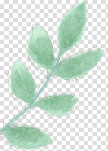 Floral Watercolor s, green leaves art transparent background PNG clipart