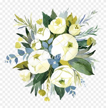 Floral Wedding Bouquet With Roses - Wedding