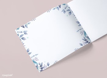 Floral wedding invitation card mockup | Free stock psd mockup - 531872