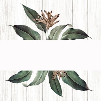 Floral white banner | Free stock vector - 595434