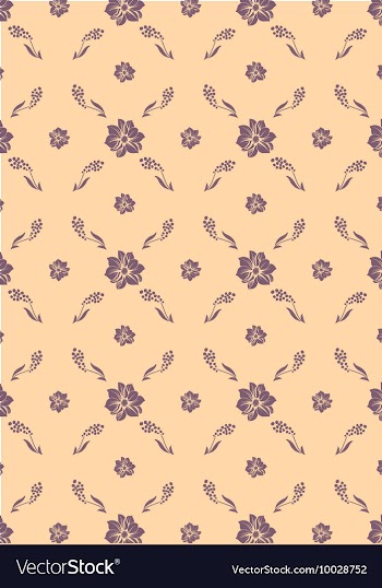 Floral with patterns vector image