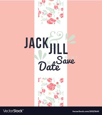 Floral with typography vector image