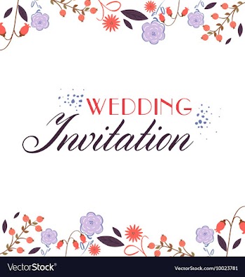 Floral with typography vector image