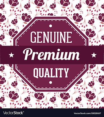 Floral with typography vector image