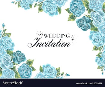 Floral with typography vector image