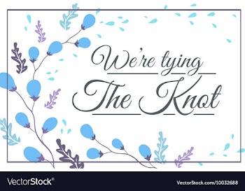 Floral with typography vector image