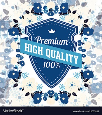 Floral with typography vector image