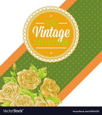 Floral with typography vector image