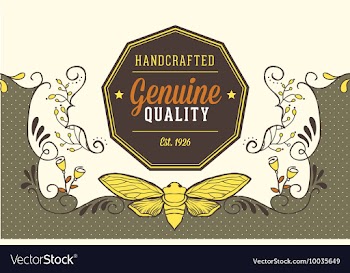 Floral with typography vector image