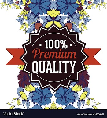 Floral with typography vector image