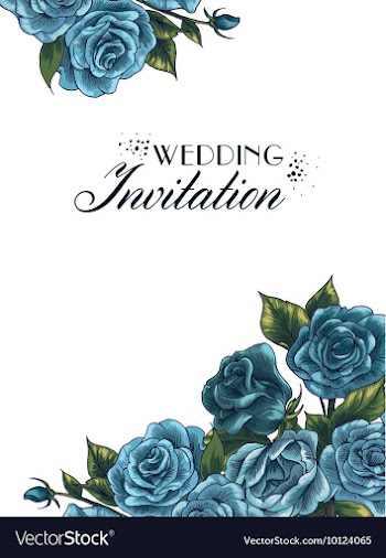 Floral with typography vector image