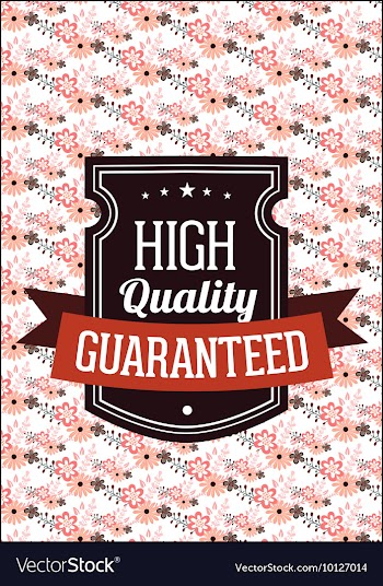Floral with typography vector image