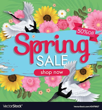 florals hello spring background for holidays mood