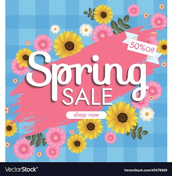 florals hello spring background for holidays mood