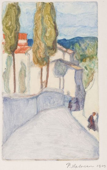Florence, viale dei colli, 1909, | Free Photo - rawpixel