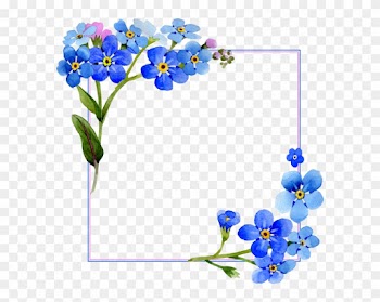 Flores Acuarela Cover Vector Frame Gratis Png Y Psd - Marcos De Flores En Png