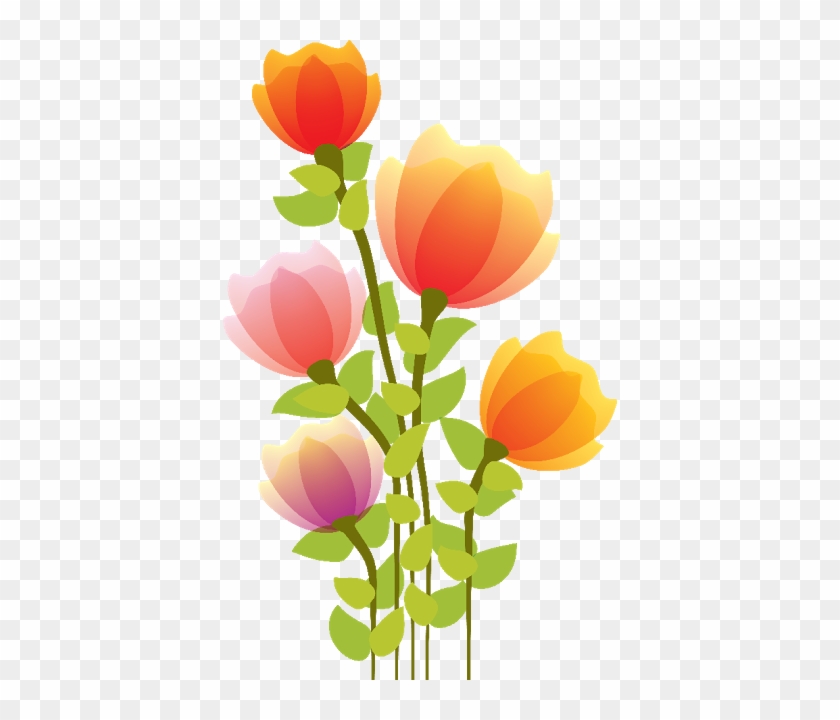 Flores Png - Desenho De Flores Em Png