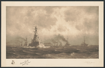[Flotilla of British and German | Free Photo - rawpixel