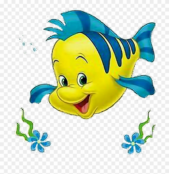 Flounder Little Mermaid Human Clipart (#1492216) - PinClipart
