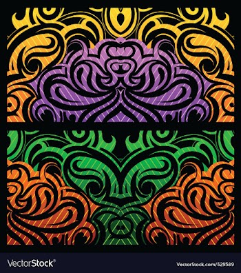  					Flourish background vector image														