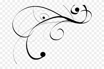 Flourish Clipart Fancy Lace - Transparent Png Wedding Flourish