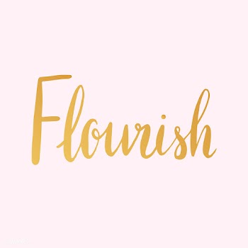 Flourish word typography style vector | Free stock vector - 517593