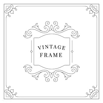 Flourishes vintage ornament frame illustratio.. | Free stock vector - 470929