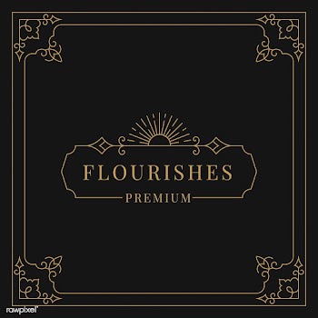 Flourishes vintage ornament frame illustratio.. | Free stock vector - 470976