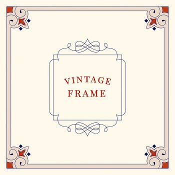 Flourishes vintage ornament frame illustratio.. | Free stock vector - 470988