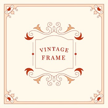 Flourishes vintage ornament frame illustratio.. | Free stock vector - 471008